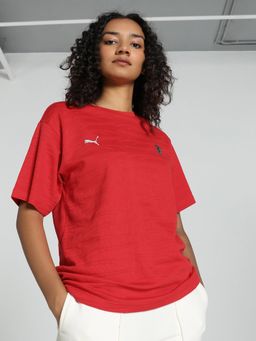 Puma - Ferrari Style Womens Red T-Shirt