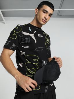 Puma - Classics Mens Black T-Shirt