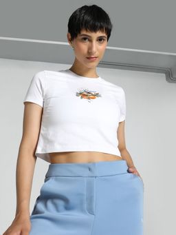 Puma - Graphics Fruity Baby Womens White T-Shirt
