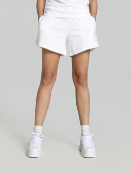 Puma - Essentials Palm Resort 5" Tr Womens White Shorts