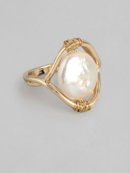 Twenty Dresses by Nykaa Fashion - The Game Of Grace Ring