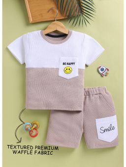 Toonyport - Boys Cotton Colorblock Co-Ord Set