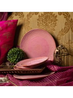 Amalfiee Ceramics - Handmade Miami Exclusive Dinner Plates Set Of 4