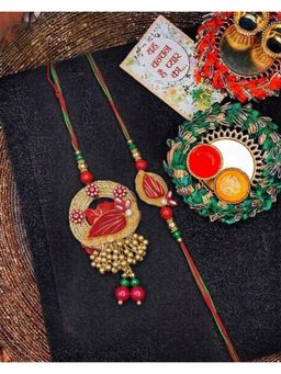 NVR - Artificial Beads Bhaiya Bhabhi Rakhis