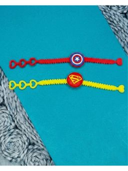 NVR - Kids Superhero Rakhis (Pack of 2)