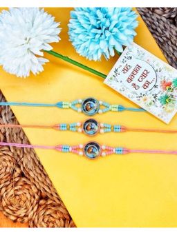 NVR - Radha Krishna Thread Rakhis (Pack of 3)