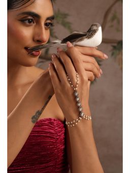 SWABHIMANN - Reyanshi Gold Polki Hathphool