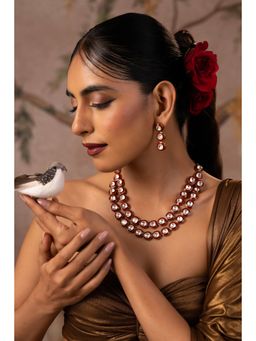SWABHIMANN - Poorvi Multi-Color Polki Layemulti-Color Jewellery Set