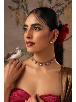 SWABHIMANN - Reksha Gold Polki Jewellery Set