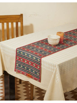 Fabindia - Multi-Color Zhuri Cotton Printed Table Runner