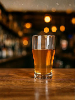 Smokey Cocktail - Clear Classic Beer Glasses (Pack of 6)