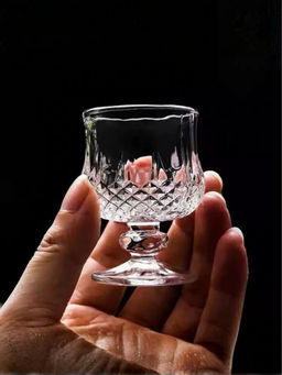 Smokey Cocktail - Clear Luxe Stem Shot Glasses (Pack of 6)