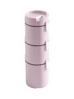House of Quirk - Mauve 3 Layer Stainless Steel Insulated Lunch Box