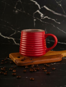 WEAVING HOMES - Essential Christmas Red Mug
