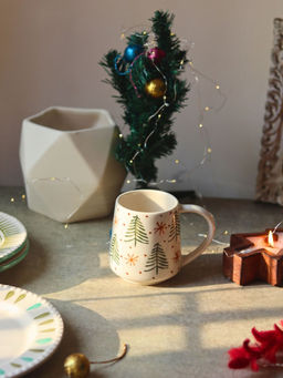 WEAVING HOMES - White The X-Mas Mug