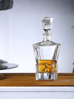 Smokey Cocktail - Clear Iceberg Whiskey Decanter