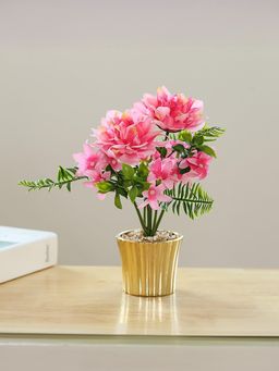 UMAI - Artificial Flowers with Pot 25Cm Long