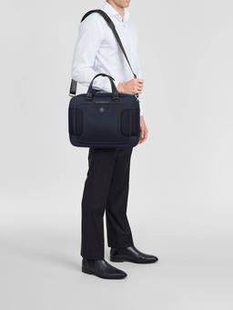 Victorinox - Swiss Designed Deluxe Briefcase with 15.5 Inch Laptop Compartment Blue (S)