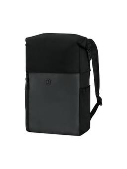 Wenger - Laptop Backpack Notebook Carry On Black Roll-Top Backpack (S)