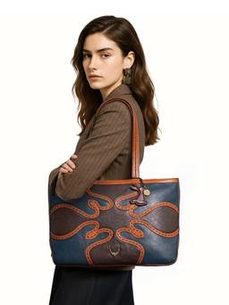 Hidesign - Genuine Leather Bolinas 02 Amber Tote Bag (L)