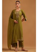 Green color option, Currently selected