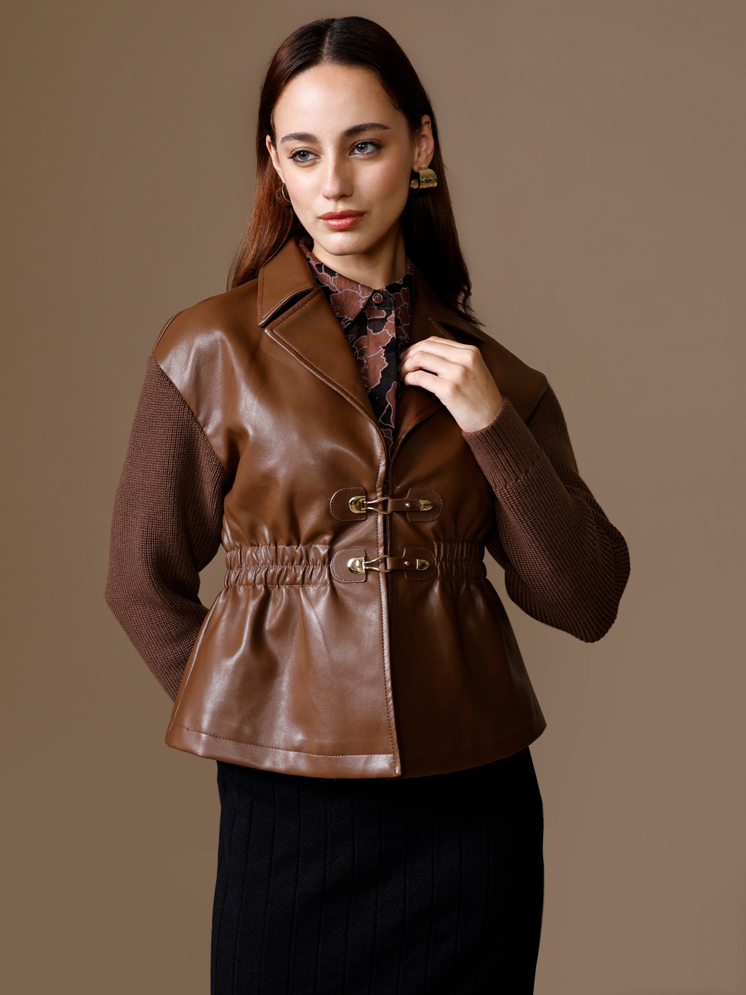 kazo Theo Wintercoat - Brown-picture-36