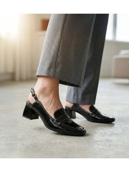 Pair ie Tales - Women Black Block Heels