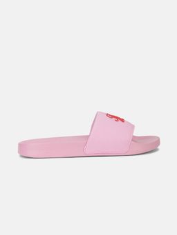 Tommy Hilfiger - Women Pink Cotton Sliders