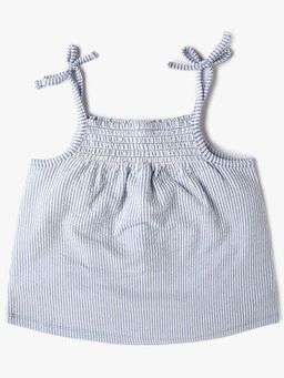 GAP - Blue Sleeveless Tie-Ups Top