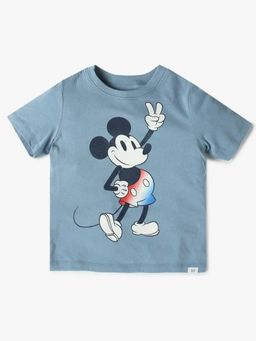 GAP - Blue Half Sleeves Pull On T-Shirt