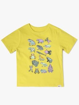 GAP - Mustard Half Sleeves Pull On T-Shirt