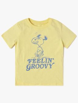 GAP - Yellow Half Sleeves Pull On T-Shirt