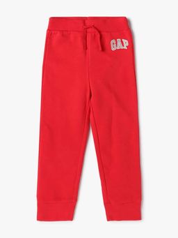 GAP - Red Mid Waist Drawstring Joggers