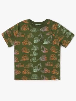 GAP - Olive Half Sleeves Pull On T-Shirt