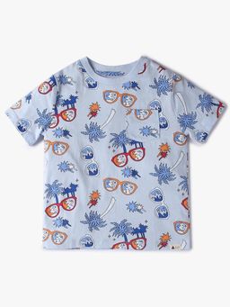 GAP - Blue Half Sleeves Pull On T-Shirt