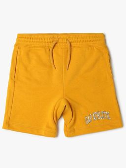 GAP - Mustard Mid Waist Drawstring Shorts