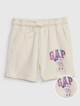 GAP - Beige Mid Waist Drawstring Shorts