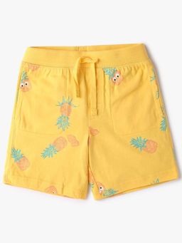 GAP - Yellow Mid Waist Drawstring Shorts