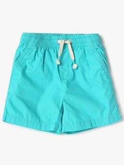 GAP - Turquoise Mid Waist Drawstring Shorts