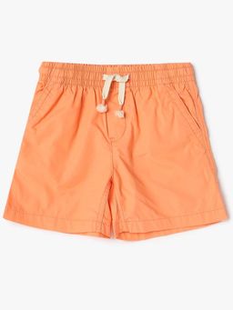 GAP - Orange Mid Waist Drawstring Shorts