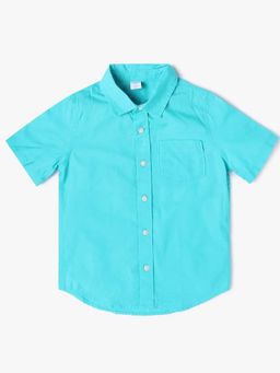 GAP - Turquoise Half Sleeves Button Fly Shirt