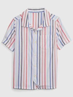 GAP - Multi-Color Half Sleeves Button Fly Shirt