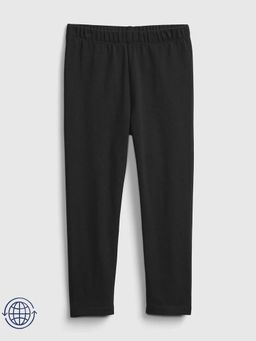 GAP - Black Mid Waist Elastic Leggings