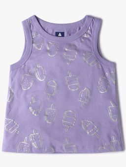 GAP - Purple Sleeveless Pull On Tank Top