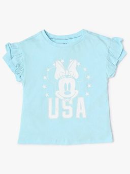 GAP - Blue Half Sleeves Pull On T-Shirt