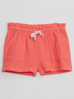 GAP - Coral Mid Waist Drawstring Shorts