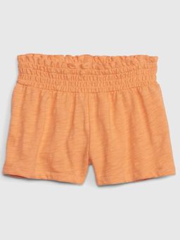 GAP - Orange Mid Waist Elastic Shorts