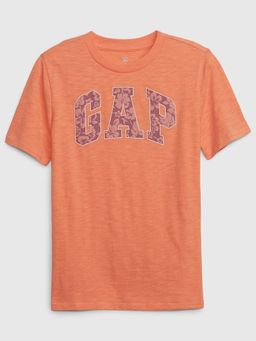 GAP - Orange Half Sleeves Pull On T-Shirt