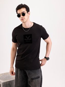 WROGN - Flock T-Shirt Black