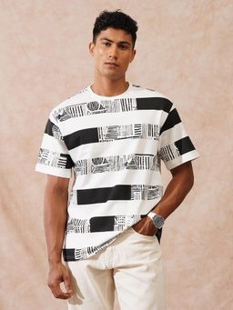 WROGN - Heavy Gsm Printed T-Shirt White